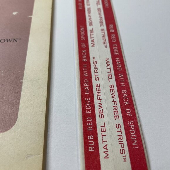 Barbie 1963 Sew-Free Fashion Fun Instructions By Mattel 1712 Day In Town  G59 - Picture 9 of 9